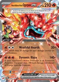 Hearthflame Mask Ogerpon ex - SV06: Twilight Masquerade - Pokemon card