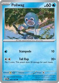 Poliwag - SV06: Twilight Masquerade - Pokemon card