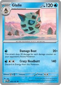 Glalie - SV06: Twilight Masquerade - Pokemon card