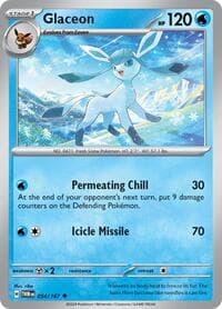 Glaceon - SV06: Twilight Masquerade - Pokemon card