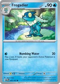 Frogadier - SV06: Twilight Masquerade - Pokemon card
