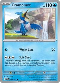 Cramorant - SV06: Twilight Masquerade - Pokemon card