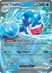 Palafin ex - SV06: Twilight Masquerade - Pokemon card
