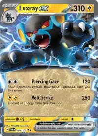 Luxray ex - SV06: Twilight Masquerade - Pokemon card