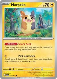 Morpeko - SV06: Twilight Masquerade - Pokemon card