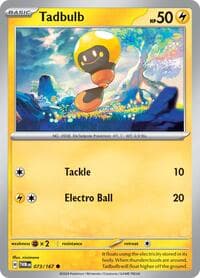 Tadbulb - SV06: Twilight Masquerade - Pokemon card