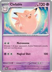 Clefable - SV06: Twilight Masquerade - Pokemon card