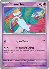 Chimecho - SV06: Twilight Masquerade - Pokemon card