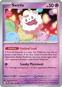 Swirlix - SV06: Twilight Masquerade - Pokemon card