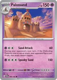 Palossand - SV06: Twilight Masquerade - Pokemon card
