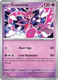 Enamorus - SV06: Twilight Masquerade - Pokemon card