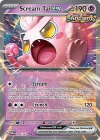 Scream Tail ex - SV06: Twilight Masquerade - Pokemon card