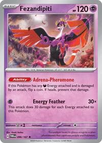 Fezandipiti - SV06: Twilight Masquerade - Pokemon card