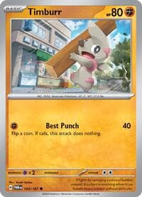 Timburr - SV06: Twilight Masquerade - Pokemon card