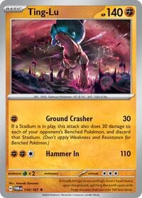 Ting-Lu - SV06: Twilight Masquerade - Pokemon card