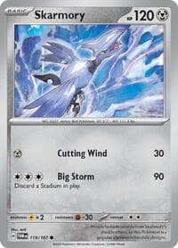 Skarmory - SV06: Twilight Masquerade - Pokemon card