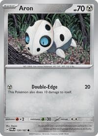 Aron - SV06: Twilight Masquerade - Pokemon card