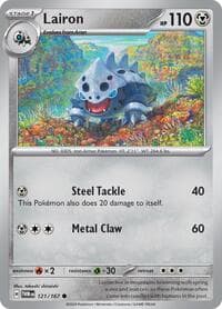 Lairon - SV06: Twilight Masquerade - Pokemon card