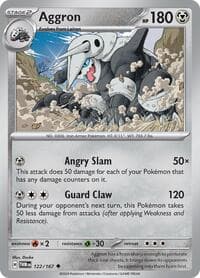 Aggron - SV06: Twilight Masquerade - Pokemon card