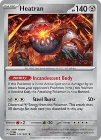 Heatran - SV06: Twilight Masquerade - Pokemon card