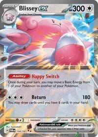 Blissey ex - SV06: Twilight Masquerade - Pokemon card