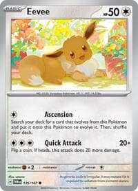 Eevee - SV06: Twilight Masquerade - Pokemon card