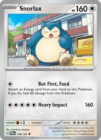 Snorlax - SV06: Twilight Masquerade - Pokemon card