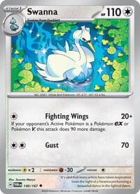 Swanna - SV06: Twilight Masquerade - Pokemon card