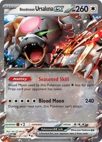 Bloodmoon Ursaluna ex - SV06: Twilight Masquerade - Pokemon card