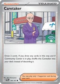 Caretaker - SV06: Twilight Masquerade - Pokemon card