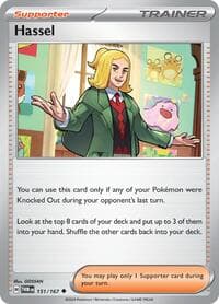 Hassel - SV06: Twilight Masquerade - Pokemon card