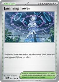 Jamming Tower - SV06: Twilight Masquerade - Pokemon card