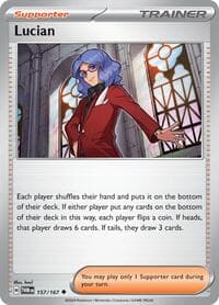 Lucian - SV06: Twilight Masquerade - Pokemon card