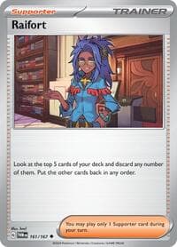 Raifort - SV06: Twilight Masquerade - Pokemon card