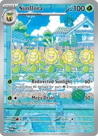 Sunflora - SV06: Twilight Masquerade - Pokemon card