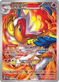 Infernape - SV06: Twilight Masquerade - Pokemon card