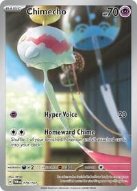 Chimecho - SV06: Twilight Masquerade - Pokemon card