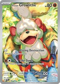 Hisuian Growlithe - SV06: Twilight Masquerade - Pokemon card