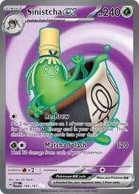 Sinistcha ex - SV06: Twilight Masquerade - Pokemon card