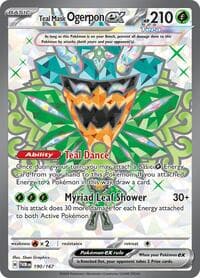 Teal Mask Ogerpon ex - SV06: Twilight Masquerade - Pokemon card