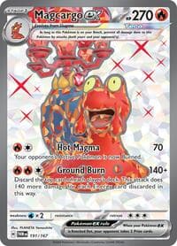 Magcargo ex - SV06: Twilight Masquerade - Pokemon card
