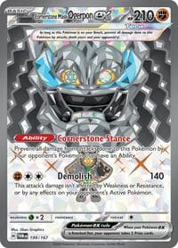 Cornerstone Mask Ogerpon ex - SV06: Twilight Masquerade - Pokemon card