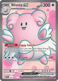 Blissey ex - SV06: Twilight Masquerade - Pokemon card