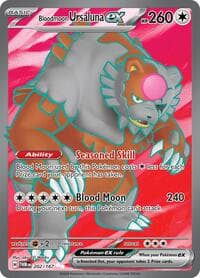 Bloodmoon Ursaluna ex - SV06: Twilight Masquerade - Pokemon card