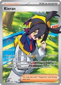 Kieran - SV06: Twilight Masquerade - Pokemon card
