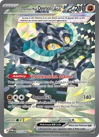 Cornerstone Mask Ogerpon ex - SV06: Twilight Masquerade - Pokemon card