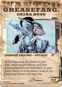 Greasefang, Okiba Boss - Secret Lair Drop Series - Magic: The Gathering card