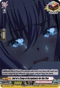 End of a Camp of Acceptance for the Five - D Promo Cards - Cardfight Vanguard card
