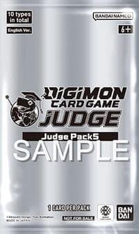 Judge Pack 5 - Digimon Promotion Cards - Digimon Card Game card