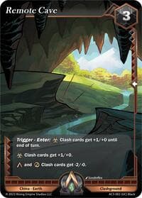 Remote Cave - Unrivaled - Alpha Clash card